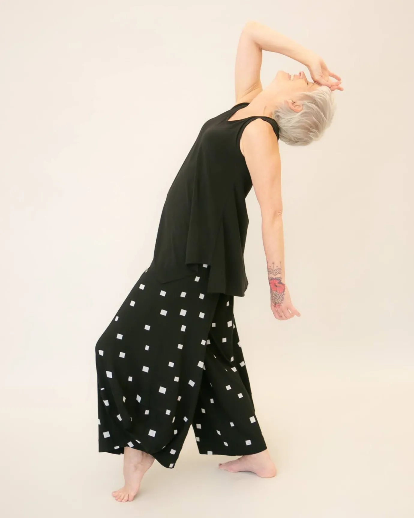 Women Alembika Plus<Abby Punto Pants, Squares
