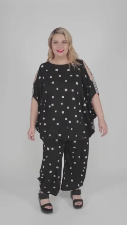 Women Alembika Plus<Abby Punto Pants, Squaresm