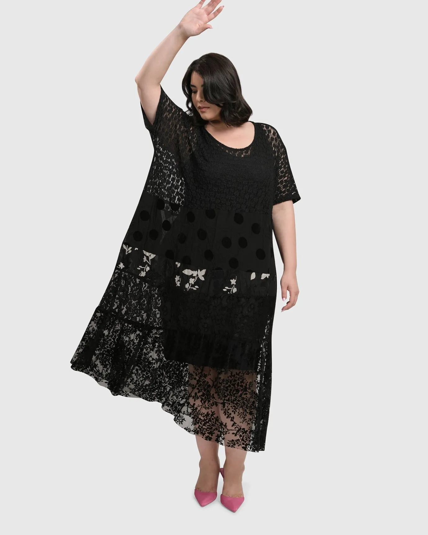 Women Alembika Plus<Adaline Dress, Lace