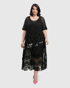 Women Alembika Plus<Adaline Dress, Lace