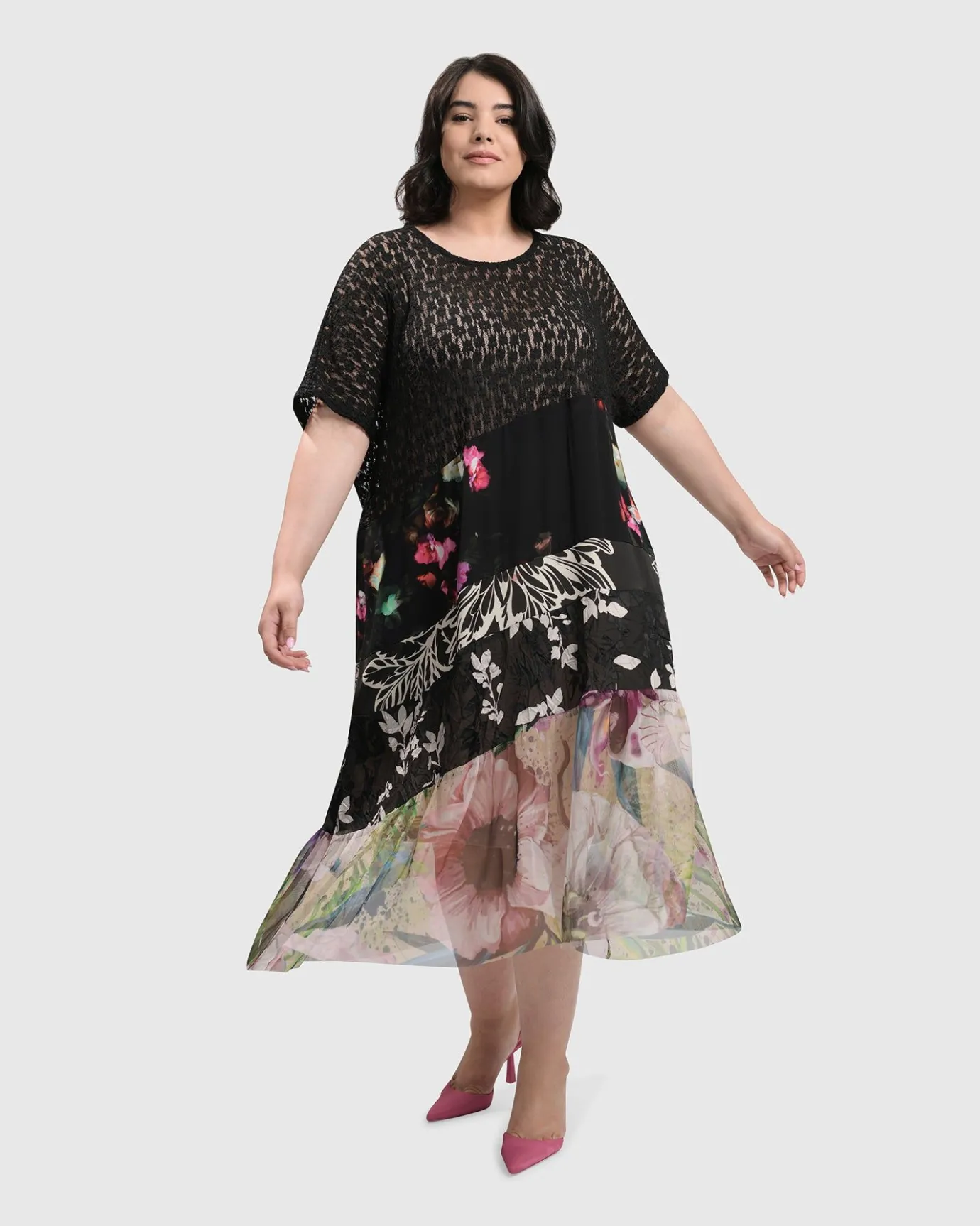 Women Alembika Dresses<Adaline Tiered Maxi Dress, Floral