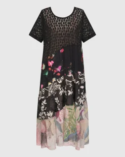 Women Alembika Dresses<Adaline Tiered Maxi Dress, Floral
