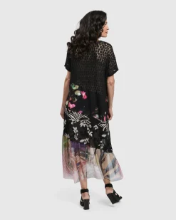 Women Alembika Plus<Adaline Tiered Maxi Dress, Floral