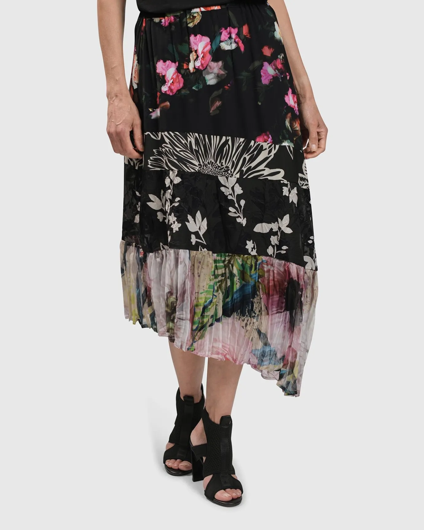 Women Alembika Pants & Skirts<Adaline Tiered Maxi Skirt, Mix