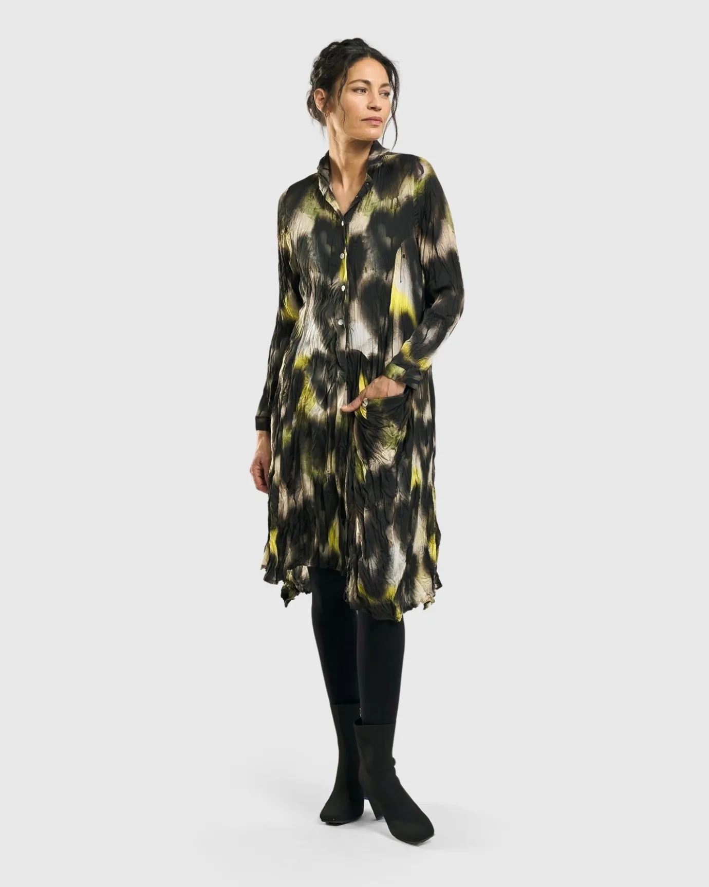 Women Alembika Dresses<Airbrush Wonderful Pocket Dress, Hearts
