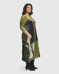 Women Alembika Plus<Al Fresco Maxi Dress, Olive