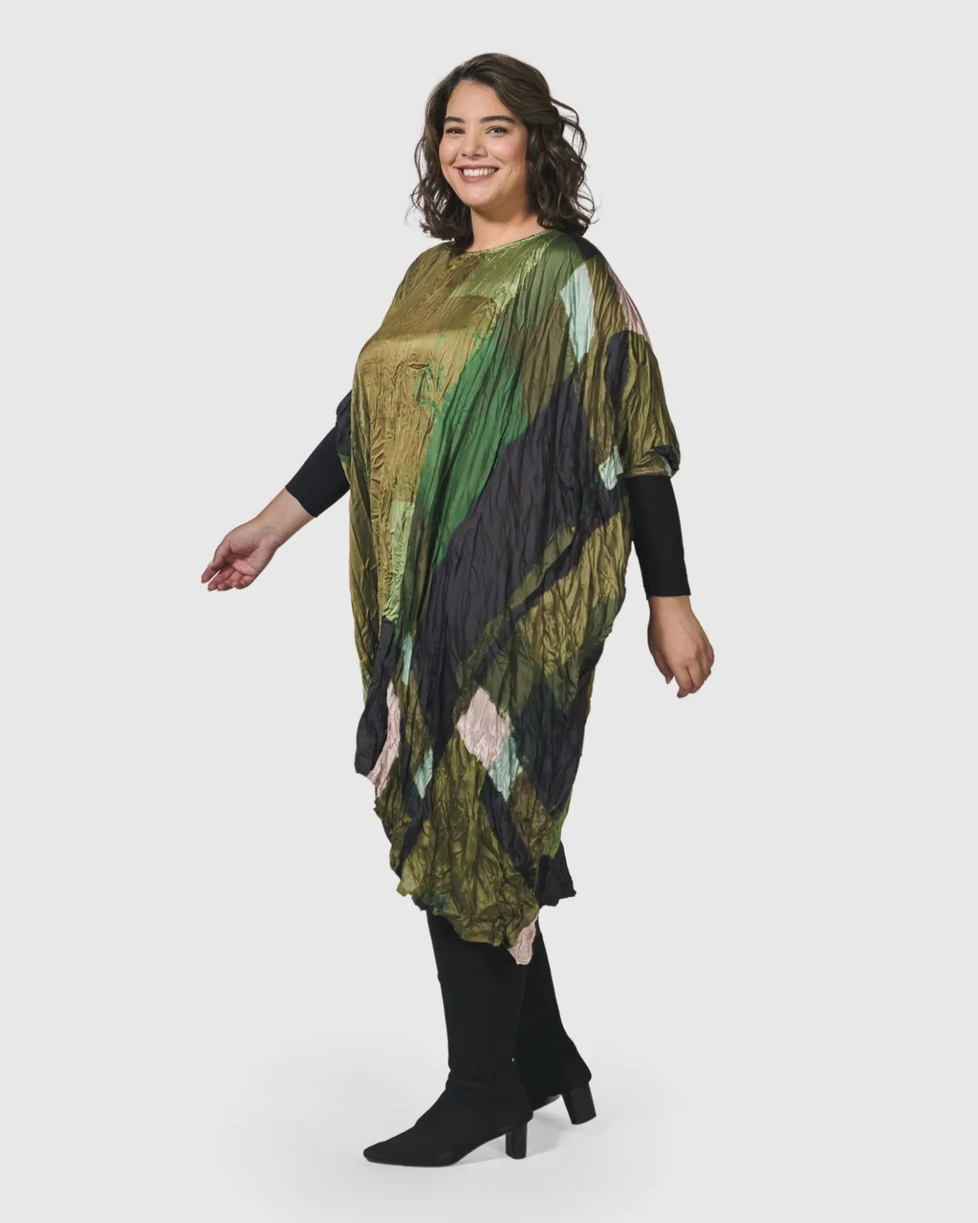Women Alembika Plus<Al Fresco Muumuu Dress, Olive