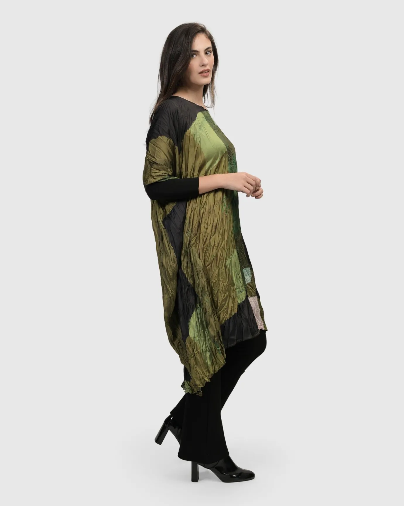 Women Alembika Plus<Al Fresco Muumuu Dress, Olive