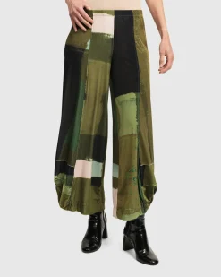Women Alembika Plus<Al Fresco Punto Pants, Olive