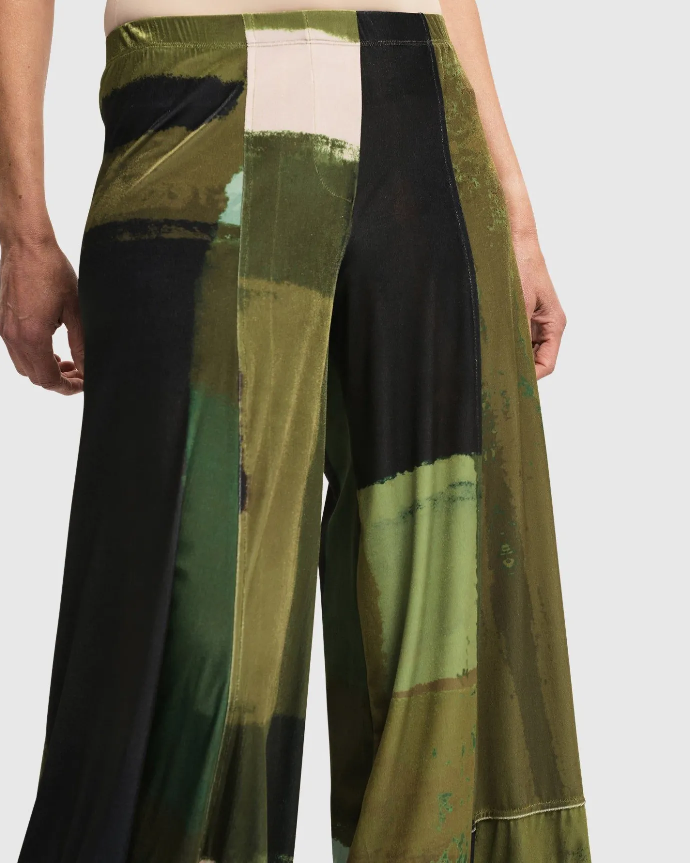 Women Alembika Plus<Al Fresco Punto Pants, Olive