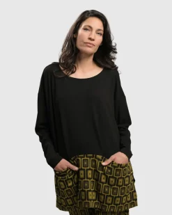 Women Alembika Plus<Alice Apron Pocket Top, Chartreuse