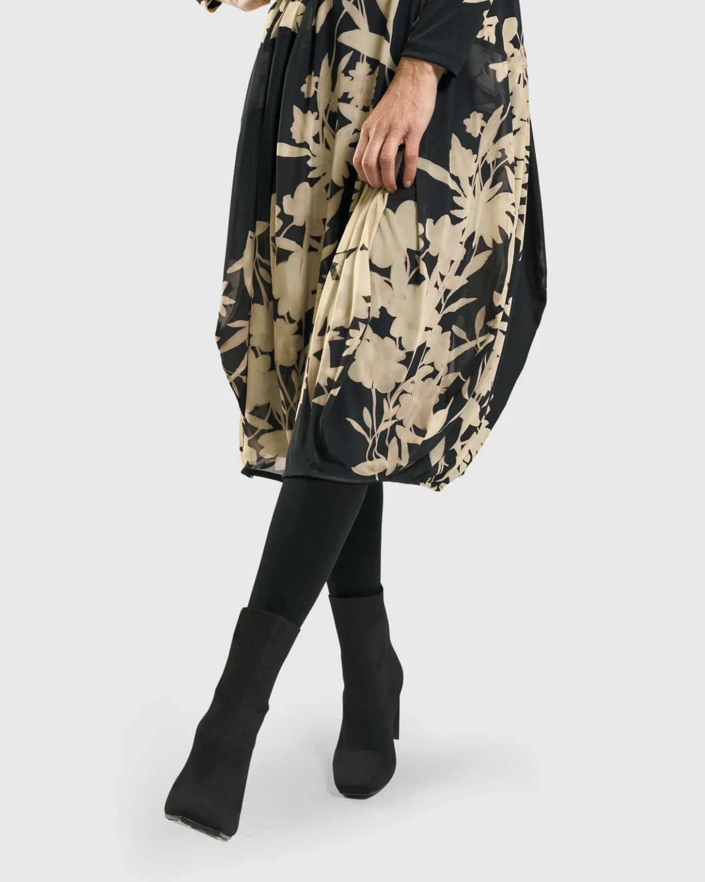 Women Alembika Dresses<Amber Cocoon Dress, Floral