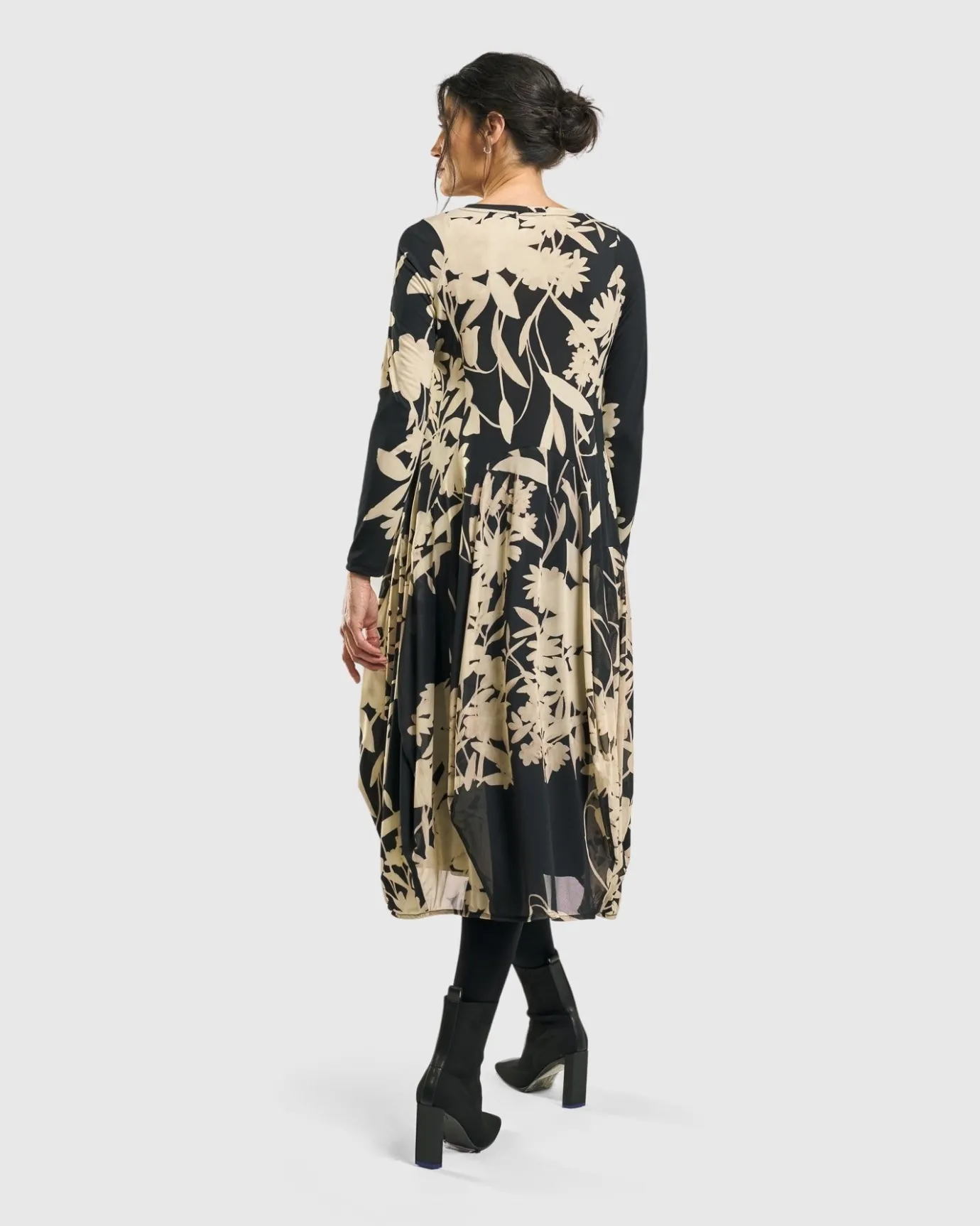 Women Alembika Dresses<Amber Cocoon Dress, Floral