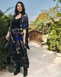 Women Alembika Plus<Amethyst Crinkle Palazzo Pants, Multi