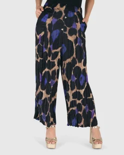 Women Alembika Pants & Skirts<Amethyst Crinkle Palazzo Pants, Multi