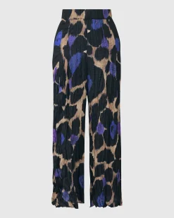 Women Alembika Pants & Skirts<Amethyst Crinkle Palazzo Pants, Multi
