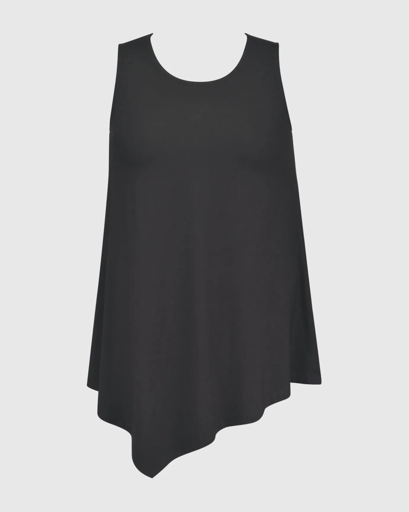Women Alembika Plus<Ani Sleeveless Tunic Top, Black