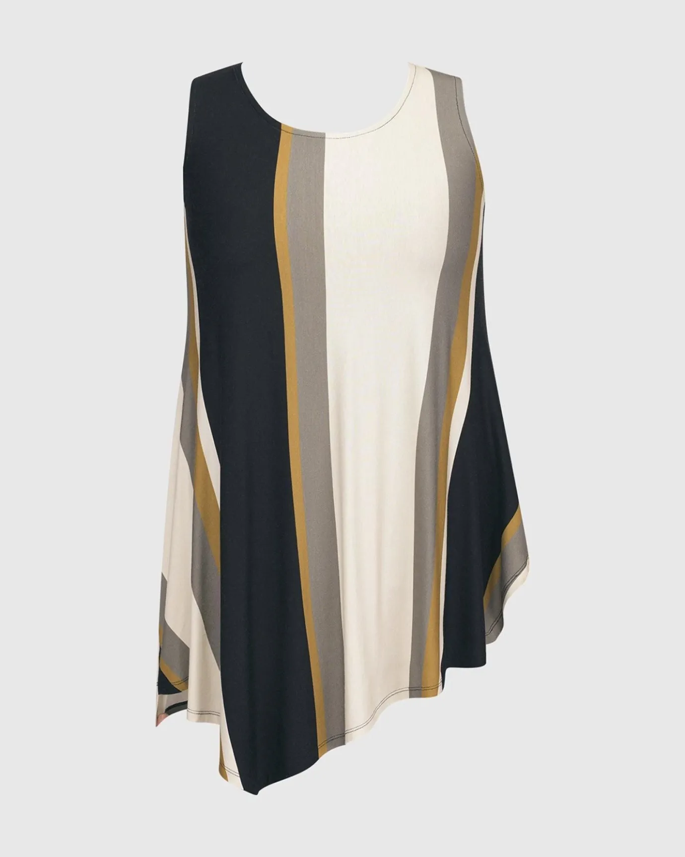 Women Alembika Tops & Tunics<Ani Sleeveless Tunic Top, Stripes