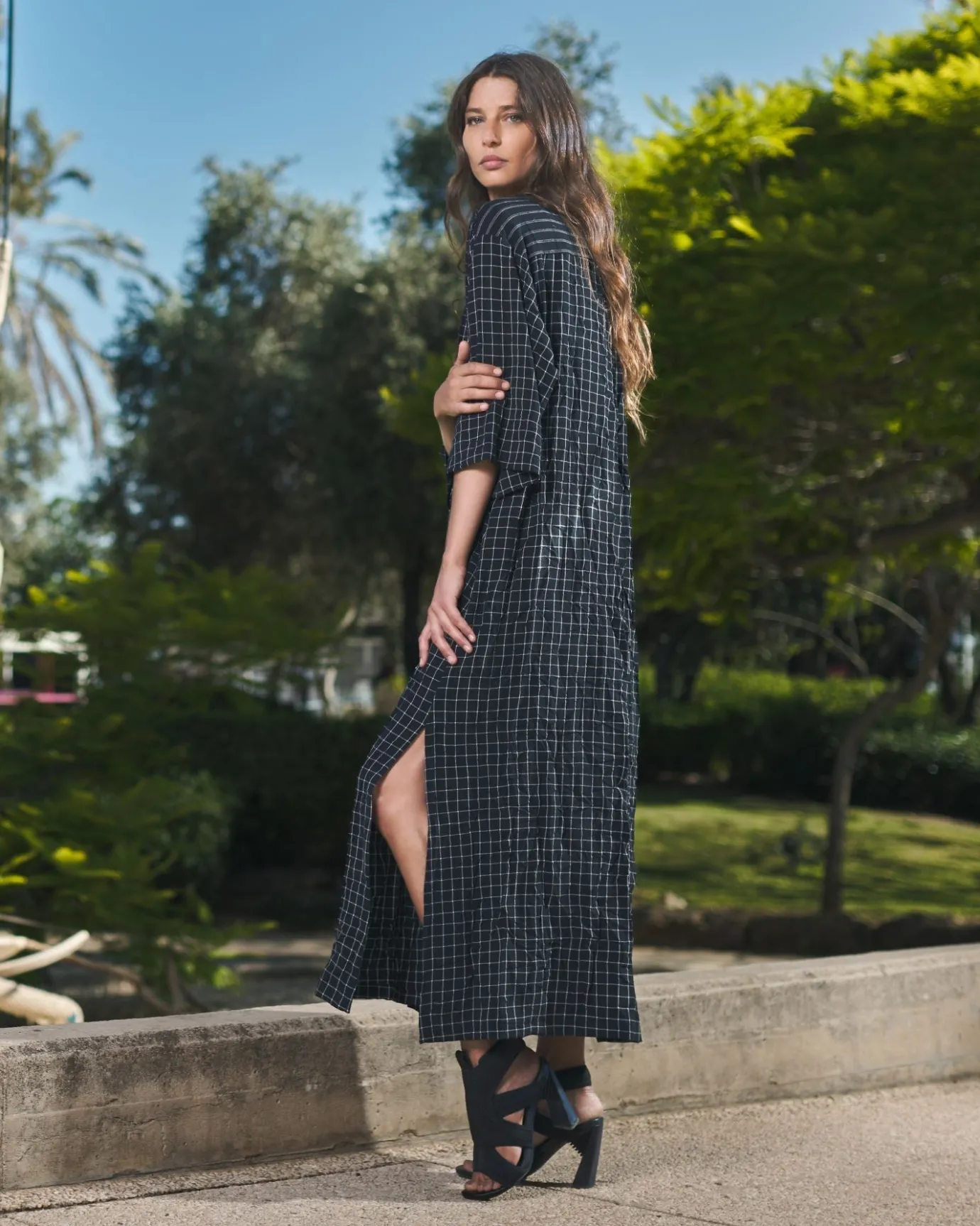 Women Alembika Plus<Aphrodite Caftan Dress, Net