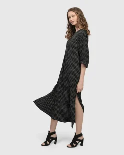 Women Alembika Dresses<Aphrodite Caftan Dress, Net
