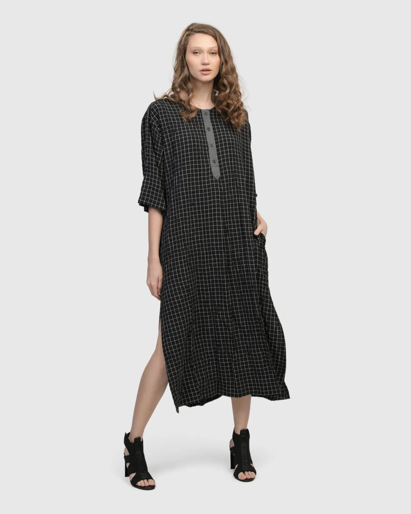 Women Alembika Dresses<Aphrodite Caftan Dress, Net
