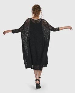 Women Alembika Dresses<Artemis Trapeze Dress, Black