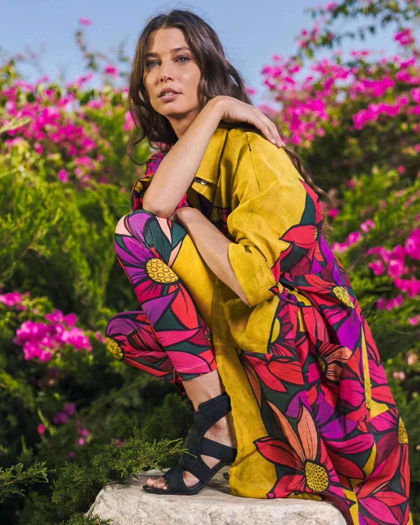 Women Alembika Pants & Skirts<Artisan Leggings, Bouquet