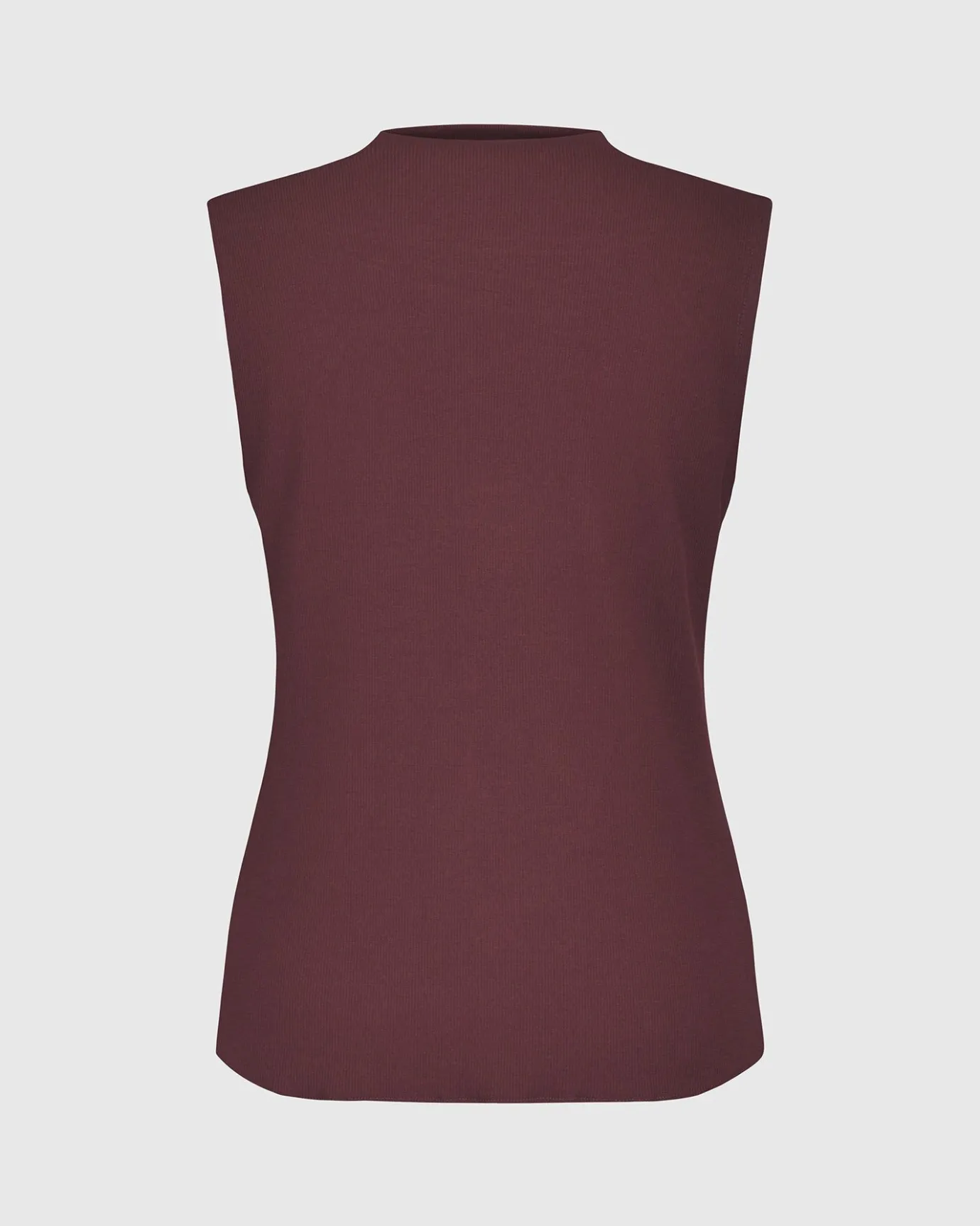 Women Alembika Tops & Tunics<Asana High-Neck Top, Wine