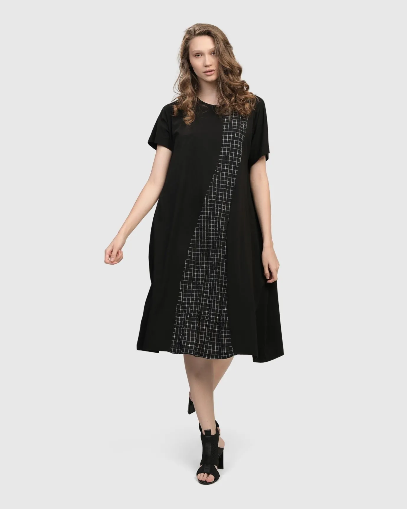 Women Alembika Dresses<Athena Relaxed Cocoon Dress, Net