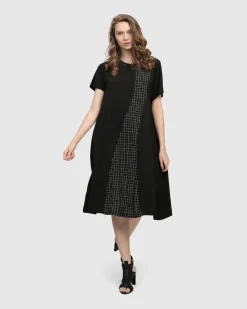 Women Alembika Plus<Athena Relaxed Cocoon Dress, Net