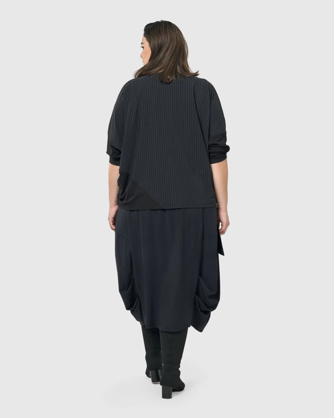 Women Alembika Tops & Tunics<Audrey Relaxed Top, Pinstripes