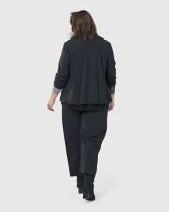Women Alembika Pants & Skirts<Audrey Straight Leg Pants, Pinstripes