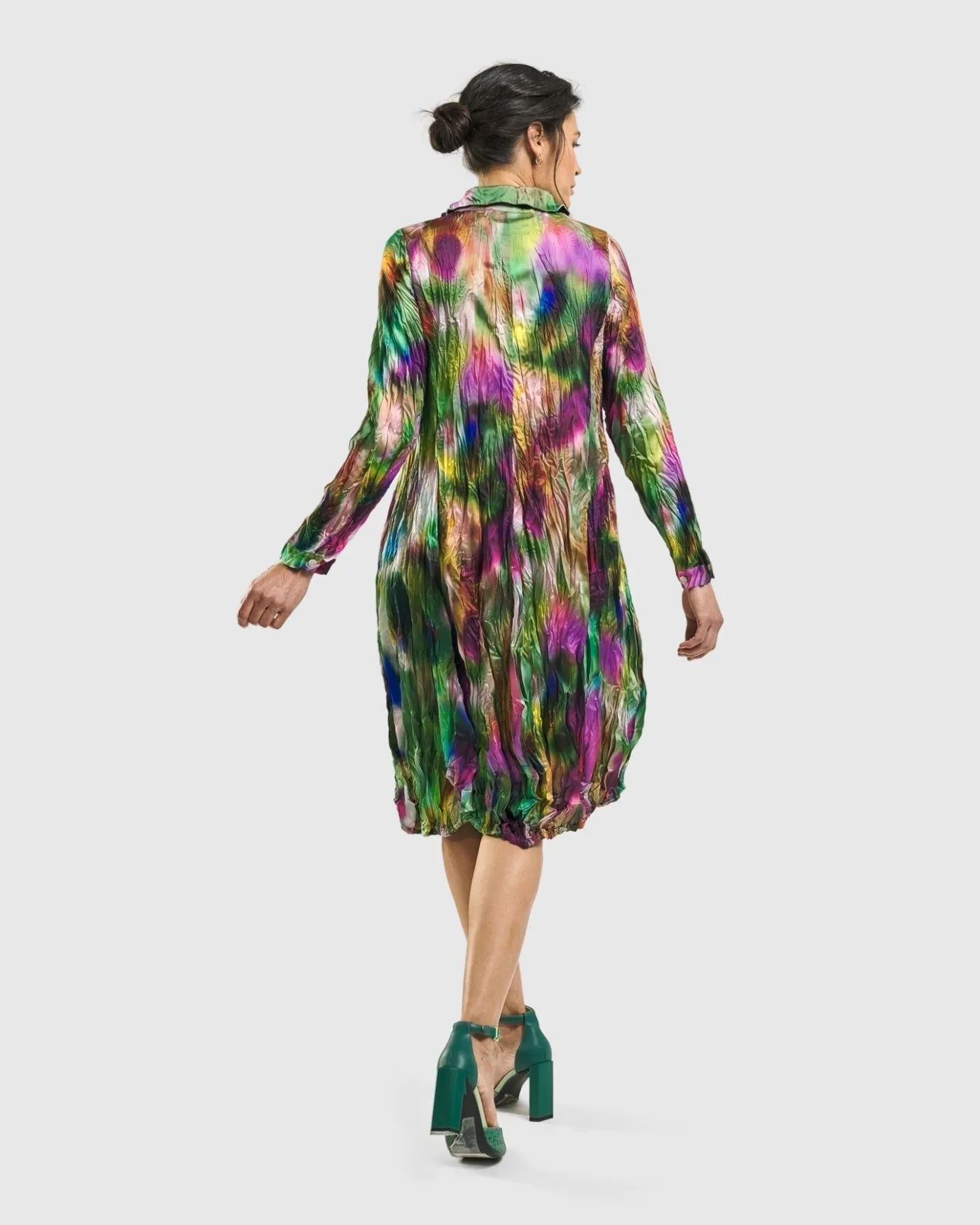Women Alembika Plus<Aurora Wonderful Pocket Dress, Watercolor