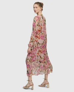 Women Alembika Dresses<Azalea Chiffon Maxi Dress, Floral