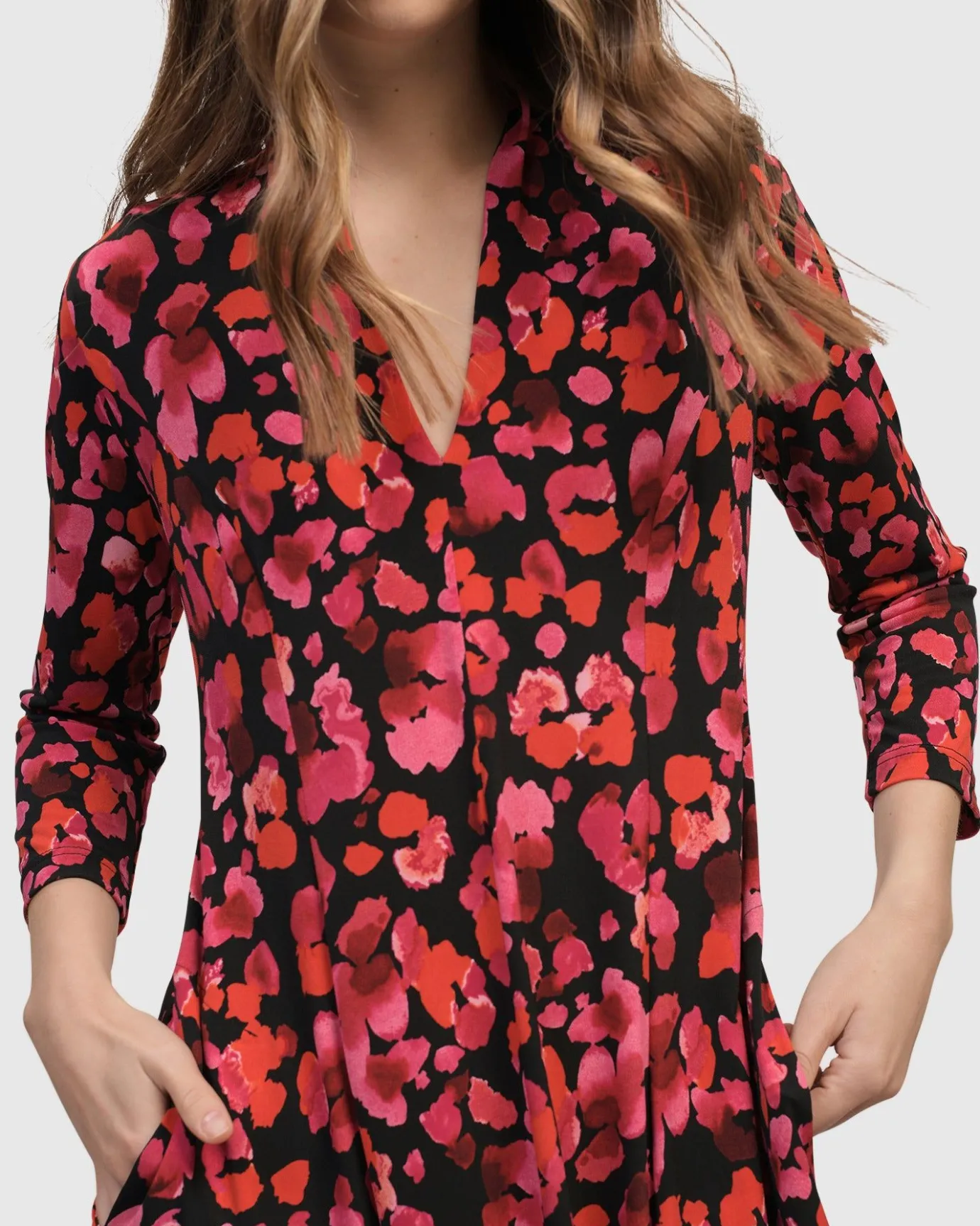 Women Alembika Plus<Begonia Cocoon Dress, Petals