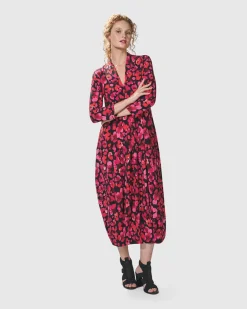 Women Alembika Plus<Begonia Cocoon Dress, Petals