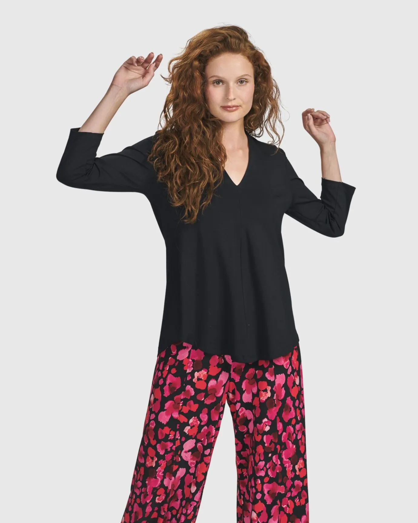 Women Alembika Plus<Begonia Punto Pants, Petals