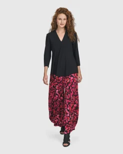 Women Alembika Plus<Begonia Punto Pants, Petals