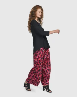 Women Alembika Pants & Skirts<Begonia Punto Pants, Petals