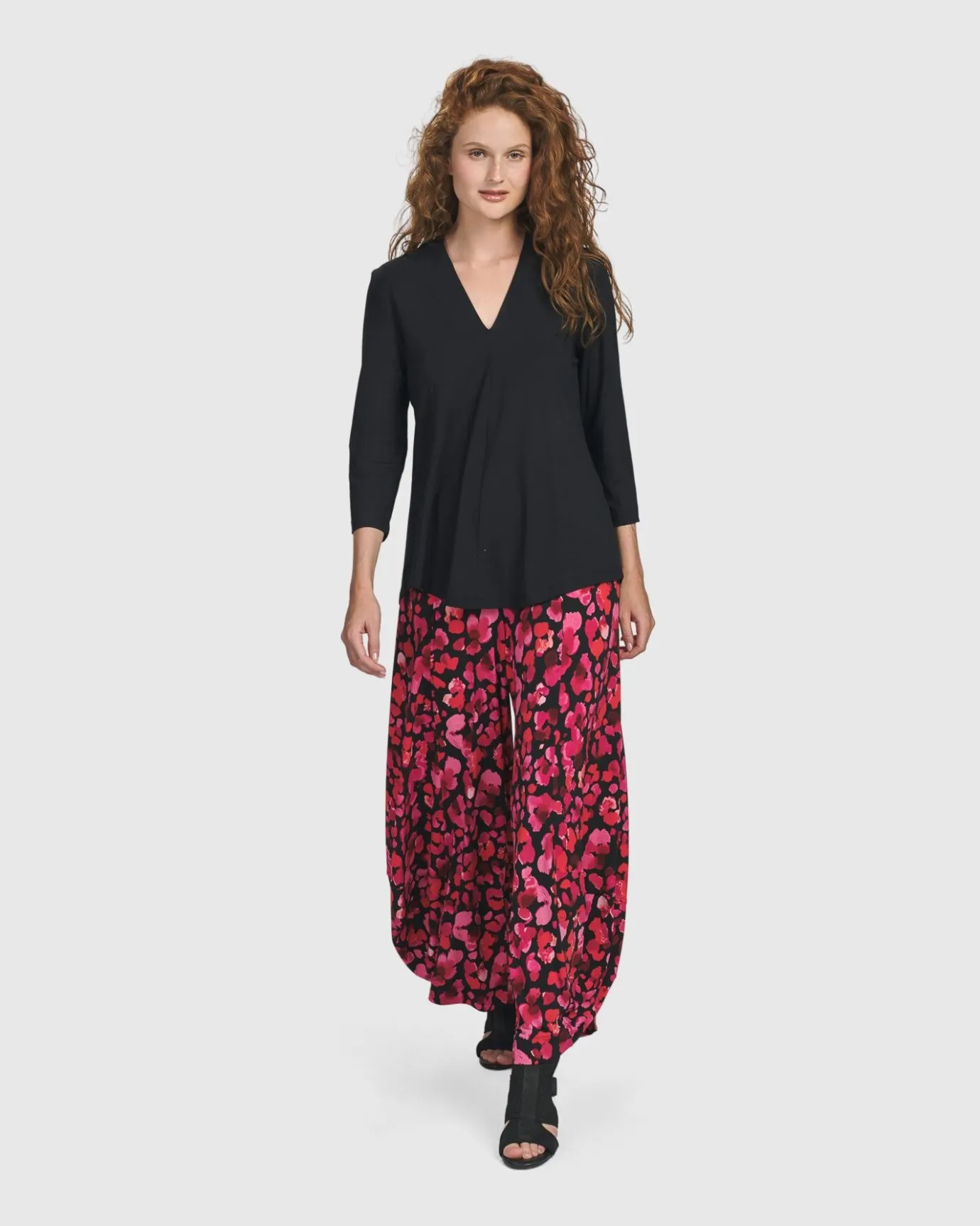 Women Alembika Pants & Skirts<Begonia Punto Pants, Petals