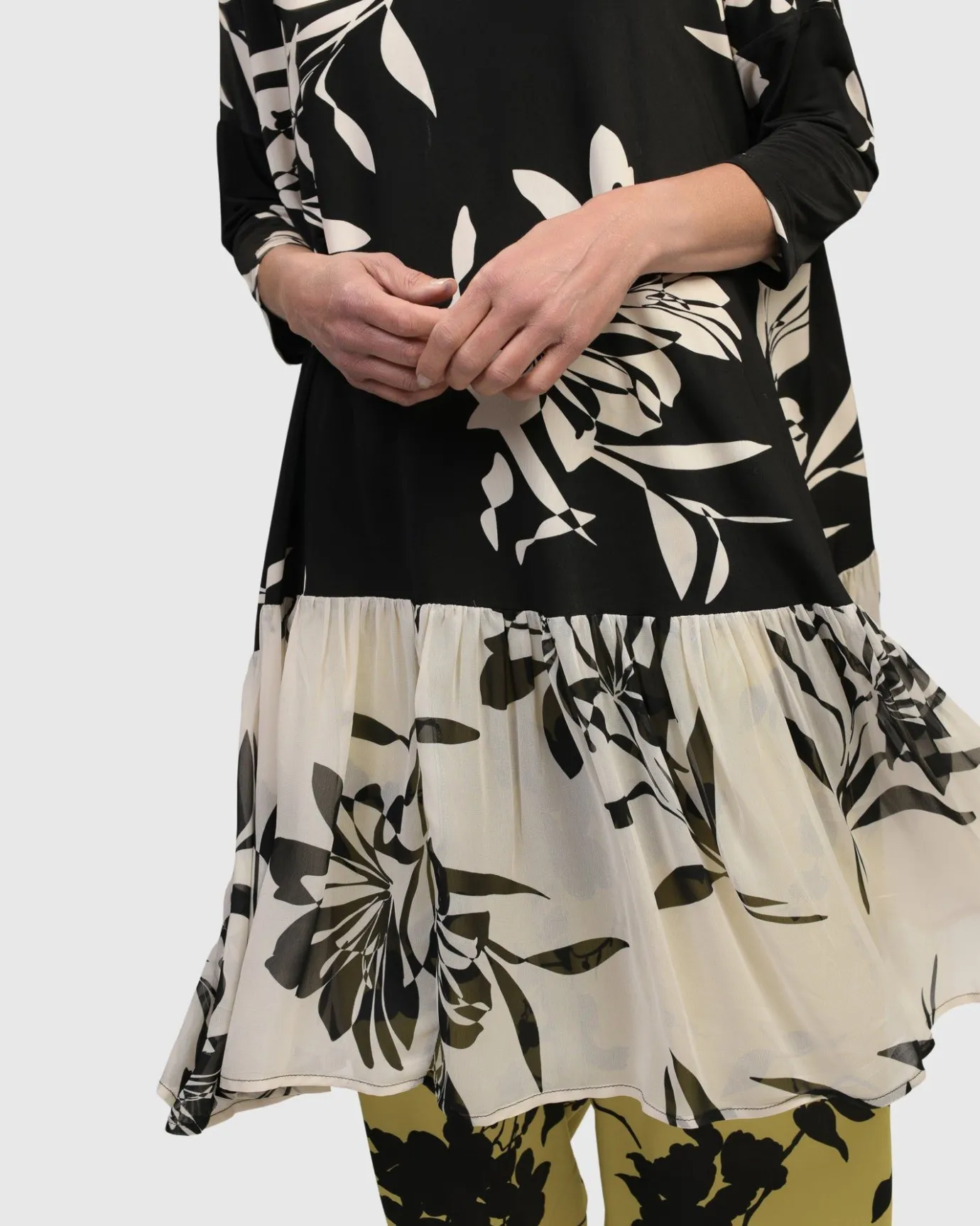 Women Alembika Plus<Bellini Relaxed Dress, Floral