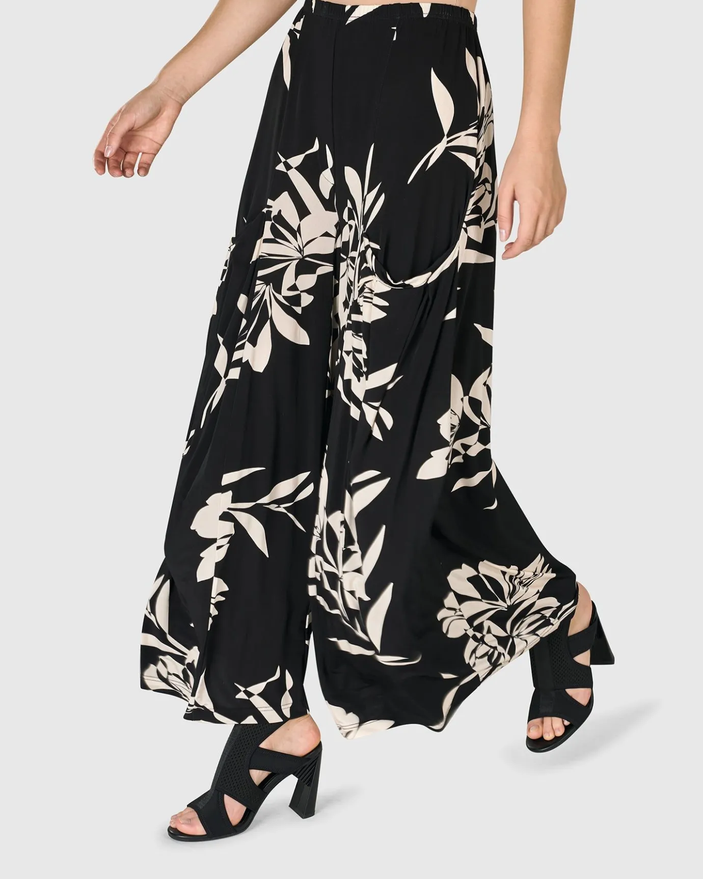 Women Alembika Plus<Benedetta Palazzo Pants, Floral
