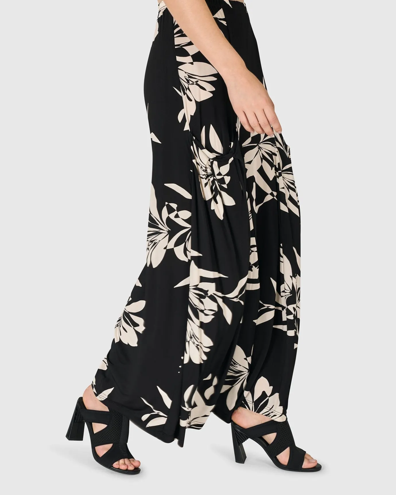 Women Alembika Pants & Skirts<Benedetta Palazzo Pants, Floral