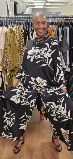Women Alembika Pants & Skirts<Benedetta Palazzo Pants, Floral