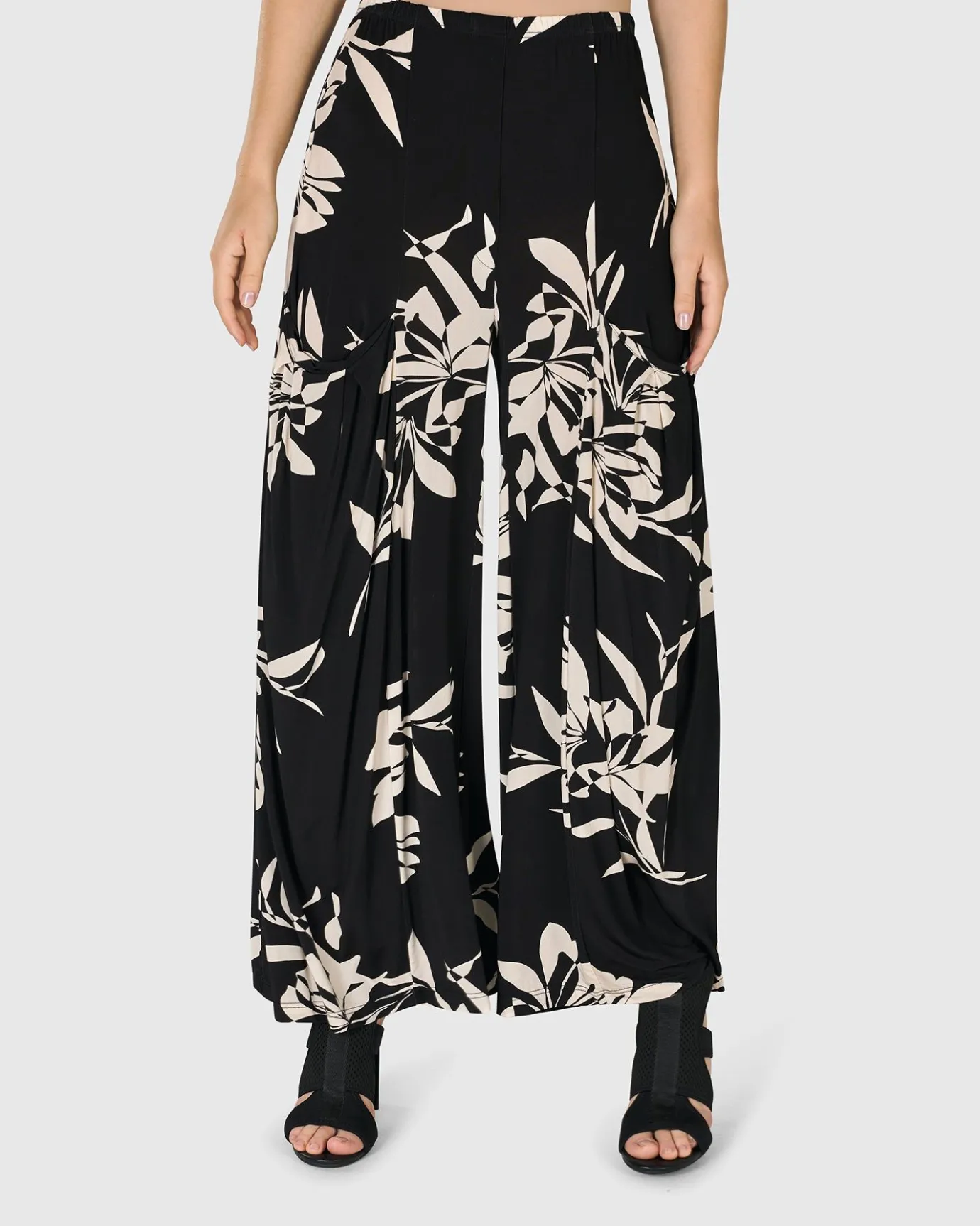 Women Alembika Pants & Skirts<Benedetta Palazzo Pants, Floral