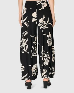 Women Alembika Pants & Skirts<Benedetta Palazzo Pants, Floral