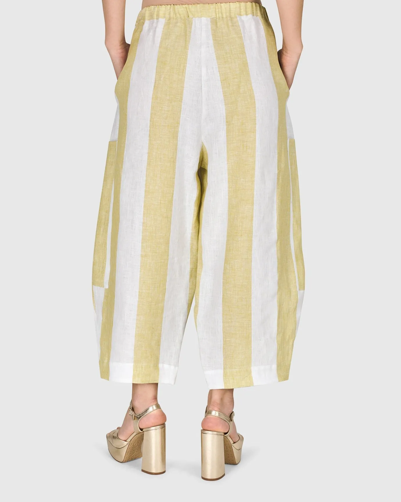 Women Alembika Pants & Skirts<Boardwalk Pants, Citron