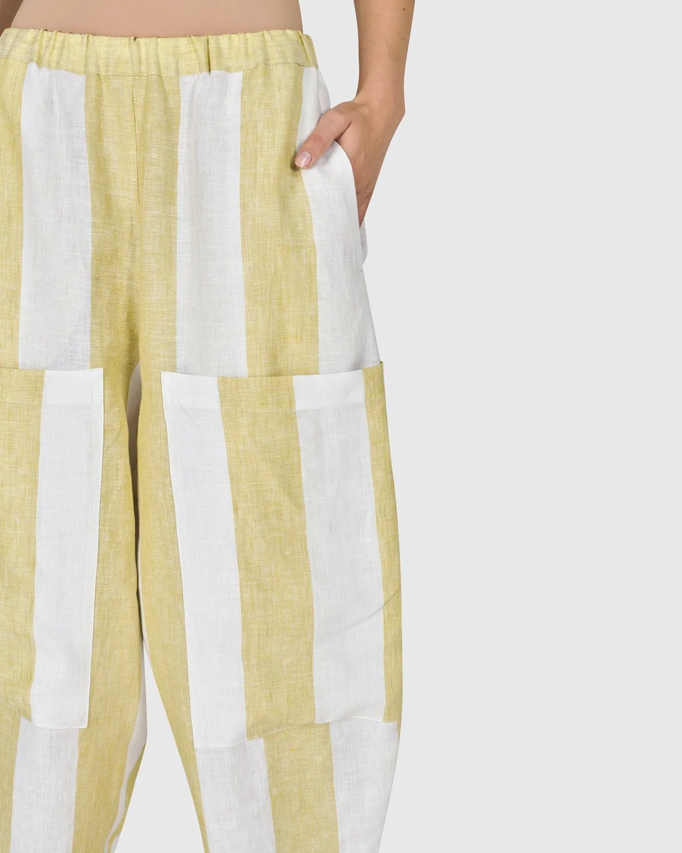 Women Alembika Pants & Skirts<Boardwalk Pants, Citron
