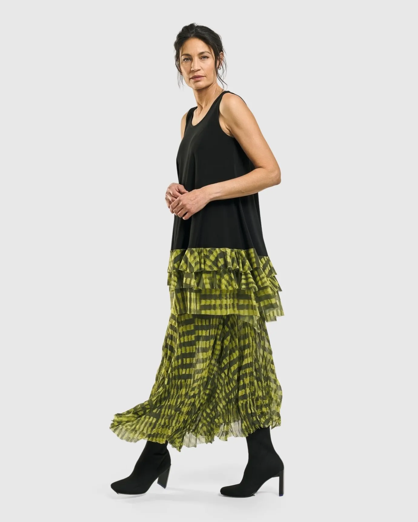 Women Alembika Pants & Skirts<Bohemia Swing Skirt, Yellow