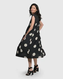 Women Alembika Dresses<Bold Dot, Sleeveless Maxi Dress, Lace